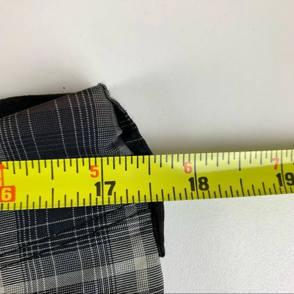 Avia Black and Gray Plaid Athletic Shorts - Picture 6 of 10